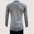 Checks Gray Shirt : Business