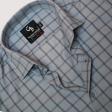 Checks Gray Shirt : Business