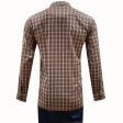 Checks Brown Shirt : Business