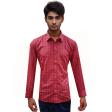 Checks Red Shirt : Business