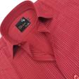 Stripes Maroon Shirt : Business