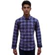 Checks Mauve Shirt : Slim