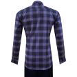 Checks Mauve Shirt : Slim
