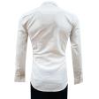 Plain Cream Shirt : Slim