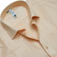 Plain Peach Shirt : Slim