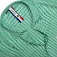 Stripes Green Shirt : Slim