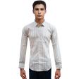 Stripes Cream Shirt : Slim