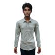 Print Green Shirt : Ditto