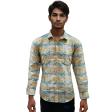 Print Navy Blue Shirt : Ditto
