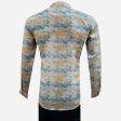 Print Navy Blue Shirt : Ditto