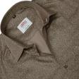 Print Brown Shirt : Ditto