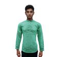 Print Green Shirt : Ditto
