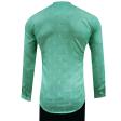 Print Green Shirt : Ditto