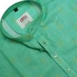Print Green Shirt : Ditto