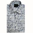 Print Gray Shirt : Party