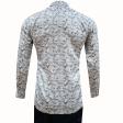 Print Gray Shirt : Party