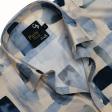 Print Blue Shirt : Party