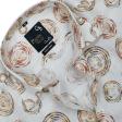 Print Cream Shirt : Party