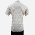 Print Cream Shirt : Party