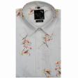 Print Cream Shirt : Party