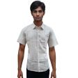 Print Cream Shirt : Party