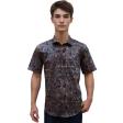 Print Orange Shirt : Ditto