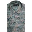 Print Blue Shirt : Ditto