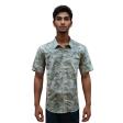 Print Blue Shirt : Ditto