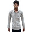 Selfdesign Light Gray Shirt : Business