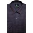 Checks Wine Shirt : Business