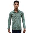 Checks Green Shirt : Business