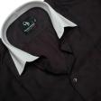 Selfdesign Maroon Shirt : Business
