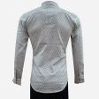 Print Blue Shirt : Slim
