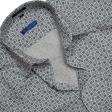 Print Blue Shirt : Slim