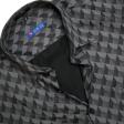 Print Dark Gray Shirt : Slim