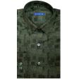 Print Green Shirt : Slim