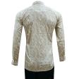 Print Brown Shirt : Party