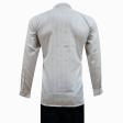 Stripes Light Gray Shirt : Business