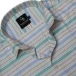 Stripes Green Shirt : Business