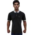 Selfdesign Black T-shirt : Regular