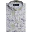 Print Gray Shirt : Party