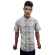Print Green Shirt : Party