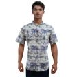 Print Green Shirt : Party