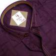 Combination Maroon Shirt : Party