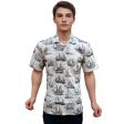 Prints White Shirt : Ditto