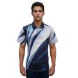 Print Blue Shirt : Ditto