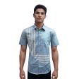 Print Gray Shirt : Ditto