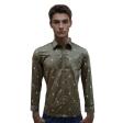 Print Olive Shirt : Party