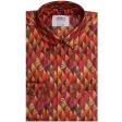 Print Orange Shirt : Ditto