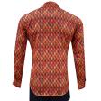 Print Orange Shirt : Ditto